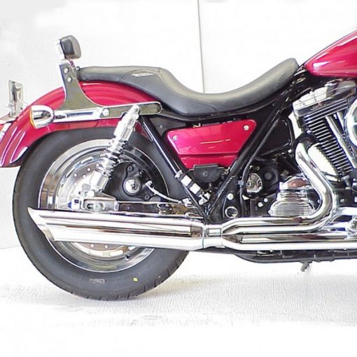 D&D EXHAUST, Fat Cat 2:1  1989-2000 H-D FXR